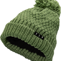 Fly Racing Women’s Anna Pom Beanie Green Gear