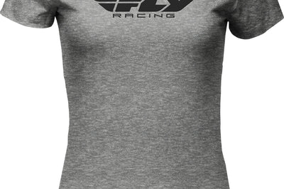 Fly Racing Women’s Corporate Tee Dark Grey Heather Xl - 2X-Large - Watercraft Collection
