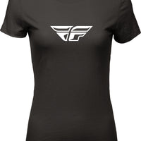 Fly Racing Women’s F-wing Tee Teal Xl - Black / 2X-Large - Gear