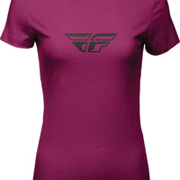 Fly Racing Women’s F-wing Tee Teal Xl - Black / 2X-Large - Gear