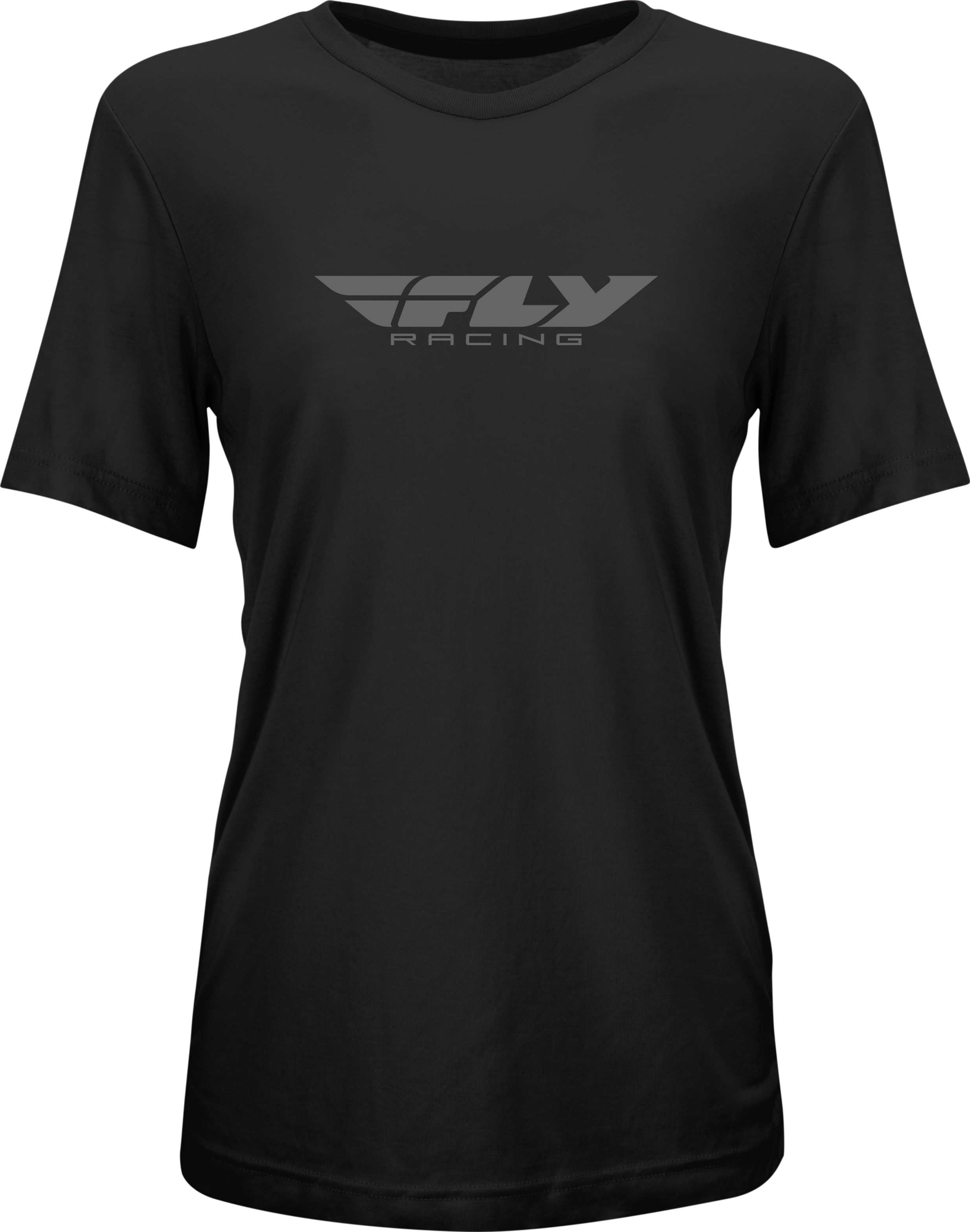 Fly Racing Women’s Origin Corp Tee Peach Xl - Black/Grey / 2X-Large - Watercraft Collection
