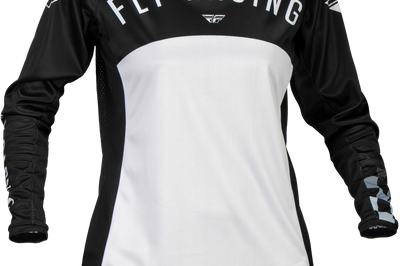 Fly Racing Women’s Lite Jersey Navy/ivory Xl - Black/Light grey / 2X-Large - Gear