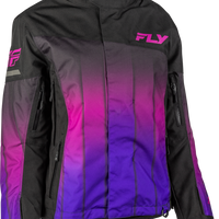 FLY RACING Women’s Snx Pro Jacket Purple/Black Md - Jackets