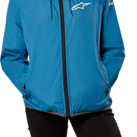 Alpinestars Womens Treq Windbreaker Blue Xs - Black / Medium - Bicycle Collection