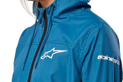 Alpinestars Womens Treq Windbreaker Blue Xs - Bicycle Collection