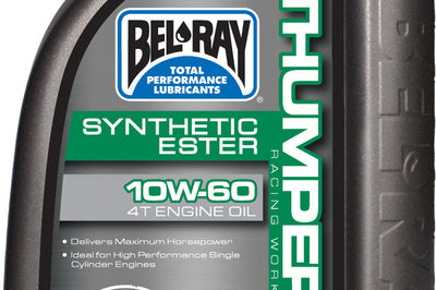 Bel-ray Works Thumper Synthetic 4t 10w-60 1lt - Watercraft Collection