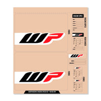 D-cor Wp Decal Kit Fork/shock/eng Spec - Offroad Collection