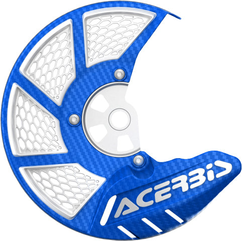 Acerbis X-brake Vented Orange - Blue - Offroad Collection