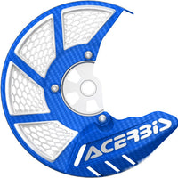 Acerbis X-brake Vented Orange - White - Offroad Collection