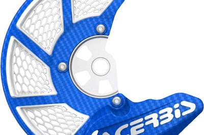 Acerbis X-brake Vented Orange - Blue - Offroad Collection