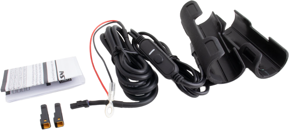 Koso X-claws Heated Grips Clip-on Sleeve Usb Black - Street Collection