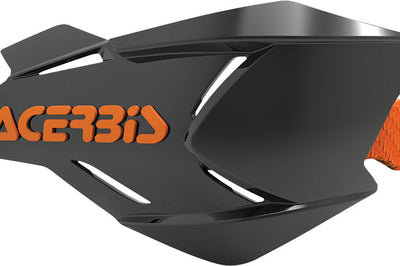 Acerbis X-factory Handguard Black/black - Black/Orange - Snowmobile Collection