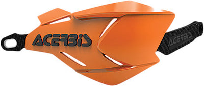 Acerbis X-factory Handguard Black/black - Orange/Black - Snowmobile Collection