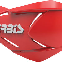 Acerbis X-factory Handguard Black/black - Red/White - Snowmobile Collection