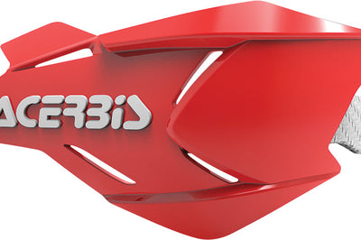 Acerbis X-factory Handguard Black/black - Red/White - Snowmobile Collection