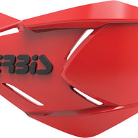 Acerbis X-factory Handguard Black/black - Red/White - Snowmobile Collection