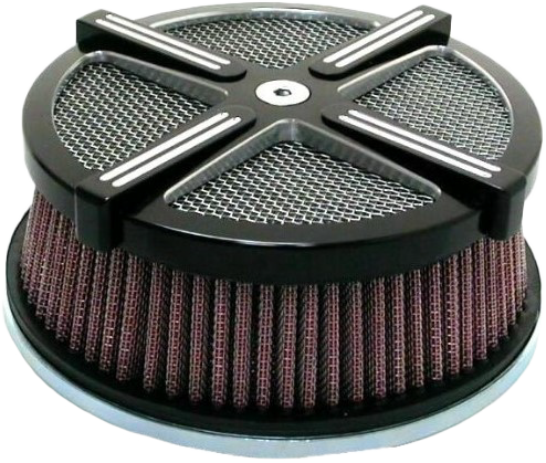 HARDDRIVE X Force Air Cleaner Kit Black/Raw