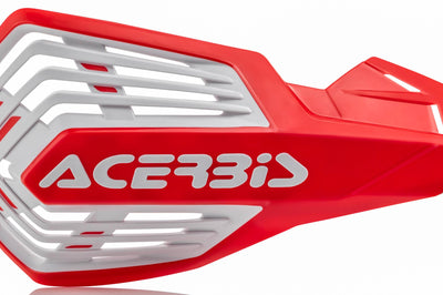 Acerbis X-future Handguard White/dark Blue - Red/White - Offroad Collection
