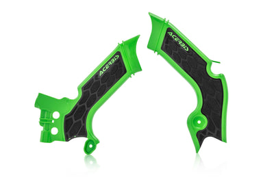 Acerbis X-grip Frame Guard Kaw Green/black - Offroad Collection