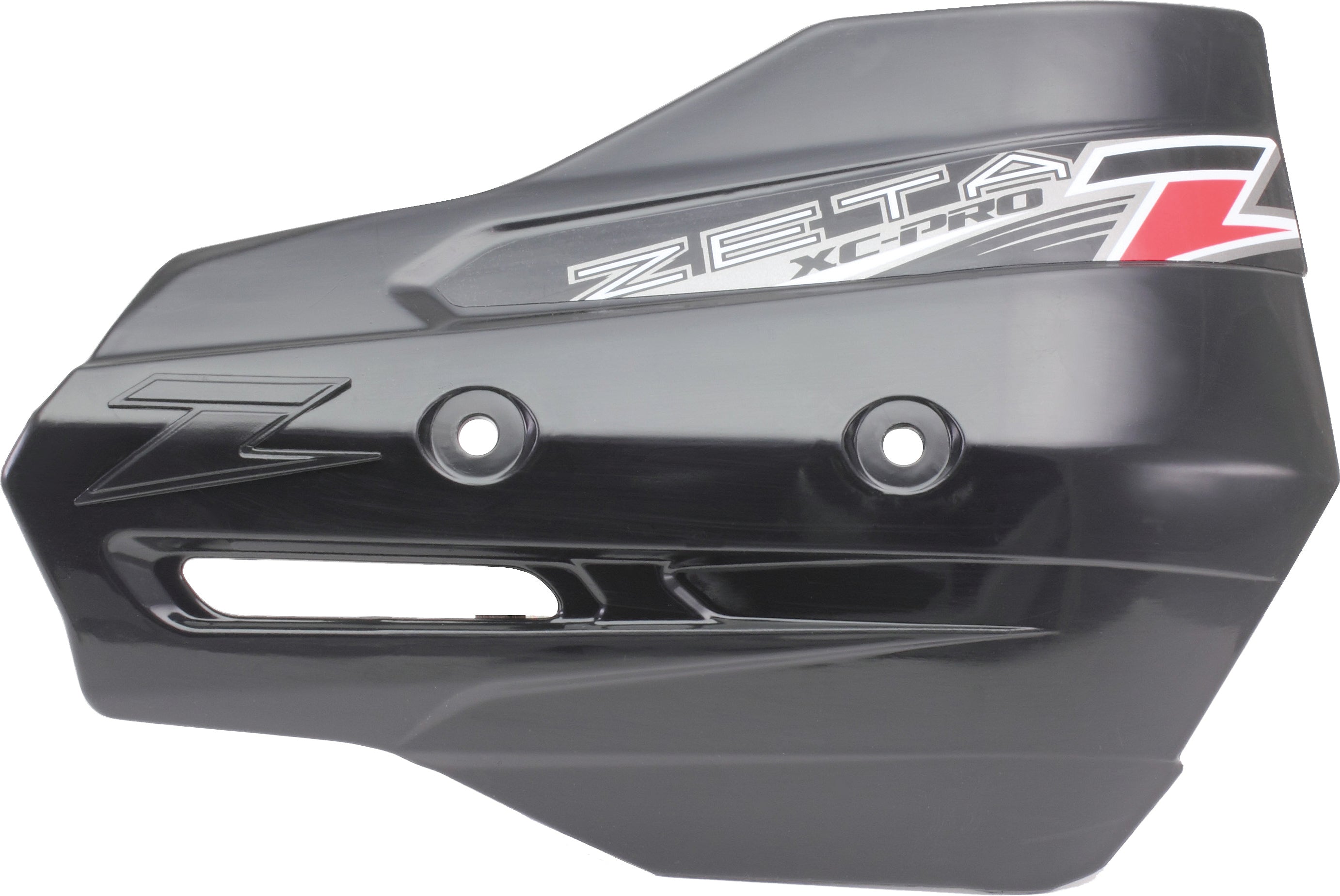 Zeta Xc Pro Protector Handguard Shileds White - Black - Snowmobile Collection