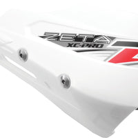 Zeta Xc Pro Protector Handguard Shileds White - Black - Snowmobile Collection