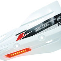 Zeta Xc Protector Handguard Shields Yellow - Blue - Snowmobile Collection