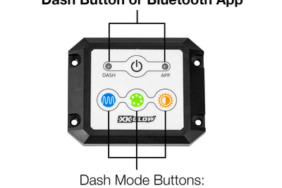 Xk Glow Xkchrome Dual Mode Dash Contrl - Atv Performance Products