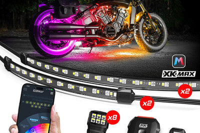 XK GLOW Xkmax Led Underglow Kit 10 Pc - Illumination