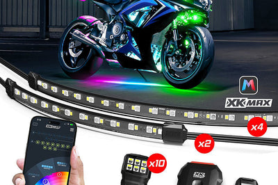 XK GLOW Xkmax Led Underglow Kit 16 Pc - Illumination