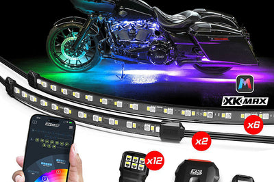 XK GLOW Xkmax Led Underglow Kit 20 Pc - Illumination