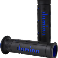 DOMINO RACING Xm2 Grips Black/Blue Pair