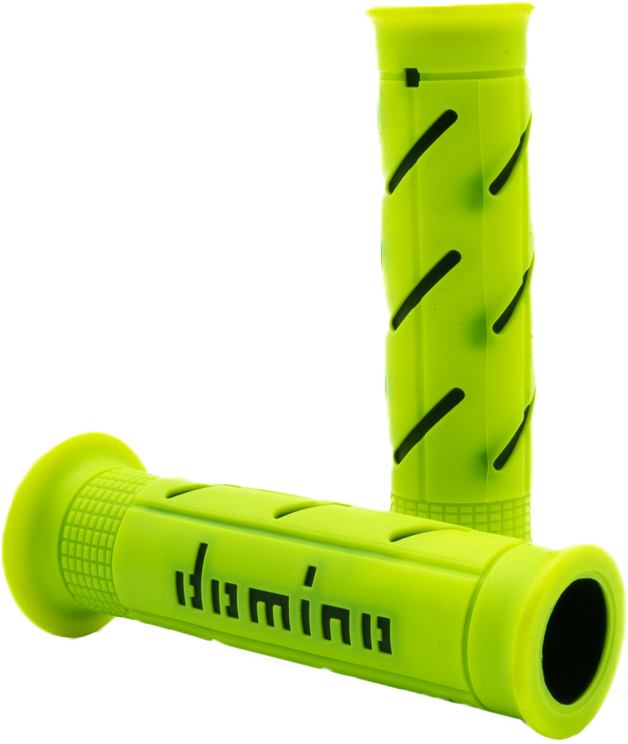 DOMINO RACING Xm2 Grips Flo Yellow/Black Pair