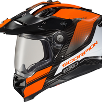 SCORPION EXO Xt9000 Carbon Full Face Helmet Trailhead Orange 2x - Helmets