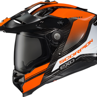 SCORPION EXO Xt9000 Carbon Full Face Helmet Trailhead Orange 2x - Helmets