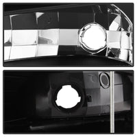 SPYDER xTune 02-06 Chevy Avalanche w/Cladding OEM Bumper Light & Headlights - (BLACK) (HD-JH-CAVA02-SET-BK) - Lights