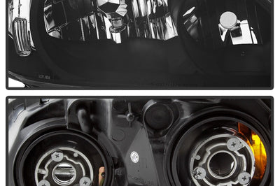 SPYDER xTune 04-05 Honda Civic (Excl Hatchback/Si) OEM Style Headlights - Black (HD-JH-HC04-4D-AM-BK) - Lights