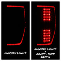 SPYDER xTune 09-14 Ford F-150 Light Bar LED Tail Lights - Black Smoke (ALT-JH-FF15009-LBLED-BSM)