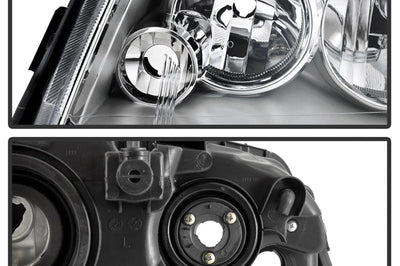 SPYDER xTune 11-17 Dodge Grand Caravan OEM Style Headlights - Chrome (HD-JH-CHRTC08-AM-C) - Lights