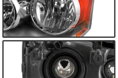 SPYDER xTune 11-17 Dodge Grand Caravan OEM Style Headlights - Chrome (HD-JH-CHRTC08-AM-C) - Lights