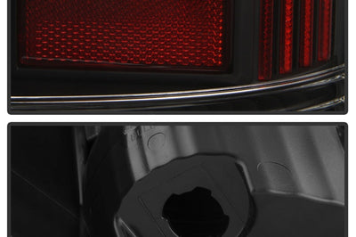 SPYDER xTune 13-18 Dodge Ram 1500 LED Tail Lights - Black (ALT-ON-DRAM13V2-LBLED-BK)
