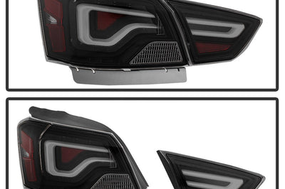 SPYDER xTune 14-18 Chevy Impala (Excl 14-16 Limited) LED Tail Lights - Black Smoke (ALT-JH-CIM14-LBLED-BSM)