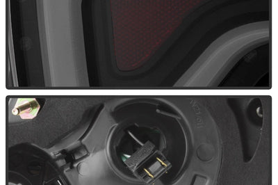 SPYDER xTune 14-18 Chevy Impala (Excl 14-16 Limited) LED Tail Lights - Black Smoke (ALT-JH-CIM14-LBLED-BSM)