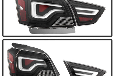 SPYDER xTune 14-18 Chevy Impala (Excl 14-16 Limited) LED Tail Lights - Black (ALT-JH-CIM14-LBLED-BK)