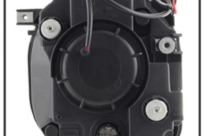 SPYDER xTune 15-17 Jeep Renegade Light Bar DRL Projector Headlights -Black (PRO-JH-JREN-LBDRL-BK) - Lights
