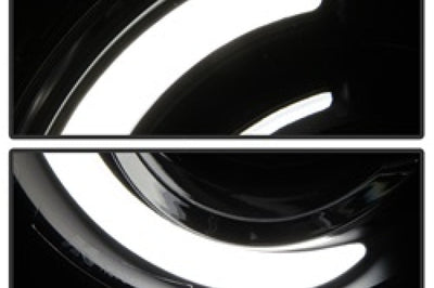 SPYDER xTune 15-17 Jeep Renegade Light Bar DRL Projector Headlights -Black (PRO-JH-JREN-LBDRL-BK) - Lights