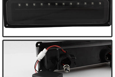 SPYDER Xtune 92-94 Blazer Full Size Corner/LED Bumper Headlights Black HD-JH-CCK88-LED-AM-BK-SET - Lights