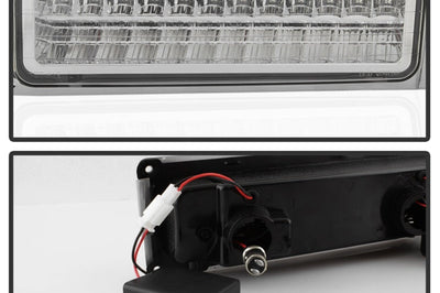 SPYDER Xtune 92-94 Blazer Full Size Corner/LED Bumper Headlights Chrome HD-JH-CCK88-LED-AM-C-SET - Lights