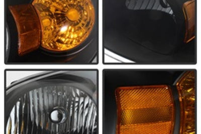 SPYDER Xtune Chevy Cobalt 05-10 Crystal Headlights Black HD-JH-CCOB05-AM-BK - Lights