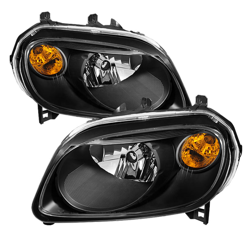 SPYDER Xtune Chevy Hhr 2006-2011 Crystal Headlights Black HD-JH-CHHR06-BK - Lights