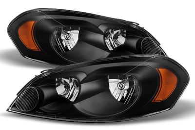 SPYDER Xtune Chevy Impala 06-13 Monte Carlo 06-07 Crystal Headlights Black HD-JH-CIM06-AM-BK - Lights